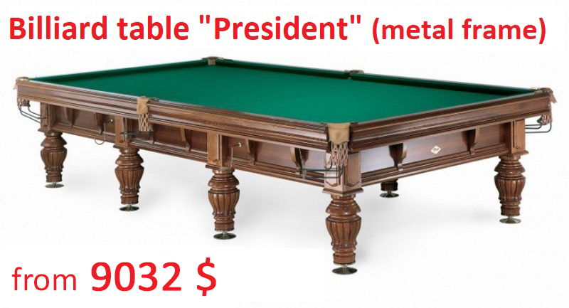 billiardniy table Prezident sale in Tbilisi.