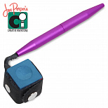 Держатель для мела  Joe Porper`s Chalk On A Stick алюминий/кожа фиолетовый