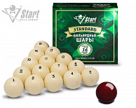 Комплект шаров для русской пирамиды Start Billiards Standard 68 мм