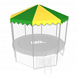 Крыша для батута UNIX line 8 футов Green/Yellow