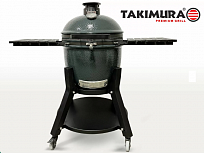 Керамический гриль Takimura 18 дюймов (графит) Start Grill