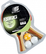 Набор Sunflex Pong 2 ракетки, 3 мяча -